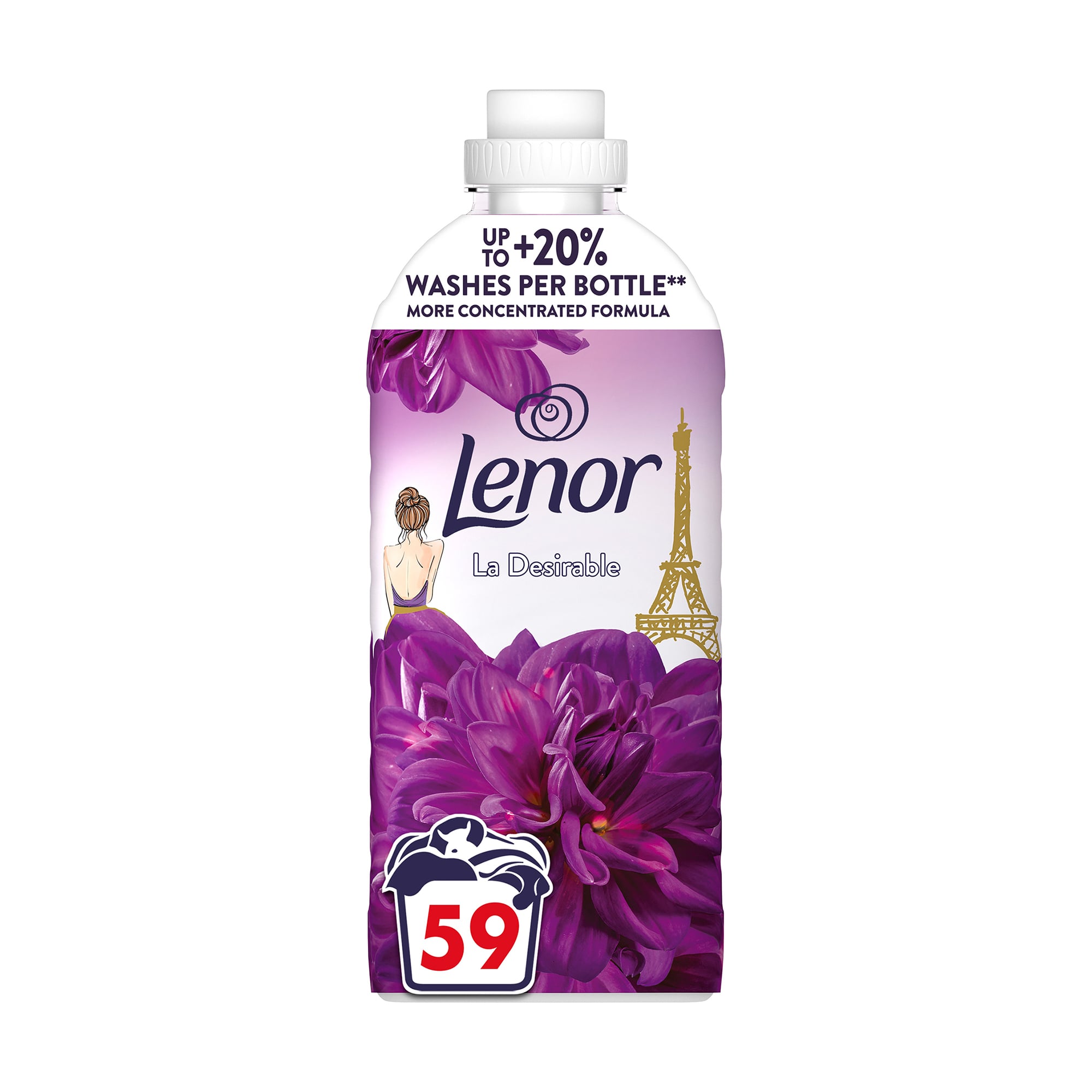 Уцінка! Кондиціонер для білизни Lenor L'Adesirable, 59 циклів прання, 1.239 л